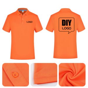 %100 Polyester Dry-Fit Polo – Breathable & Wrinkle-Free Uniform 18€