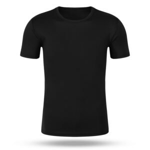 Blank Cotton-Poly Blend T-Shirt – Comfortable Fit, Custom Print Available