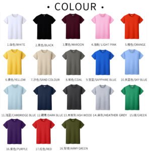 Blank Cotton Custom T-Shirt – Premium Soft Fabric | For Teams, Events & Brands